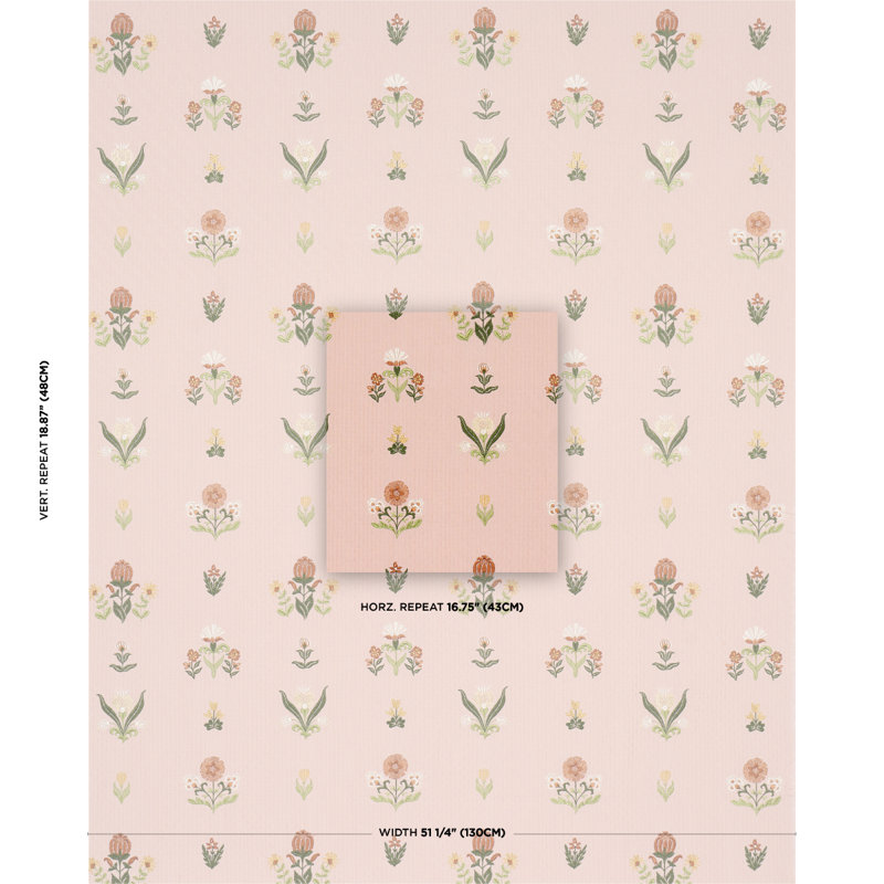 Elmslie Embroidery Fabric, Petal
