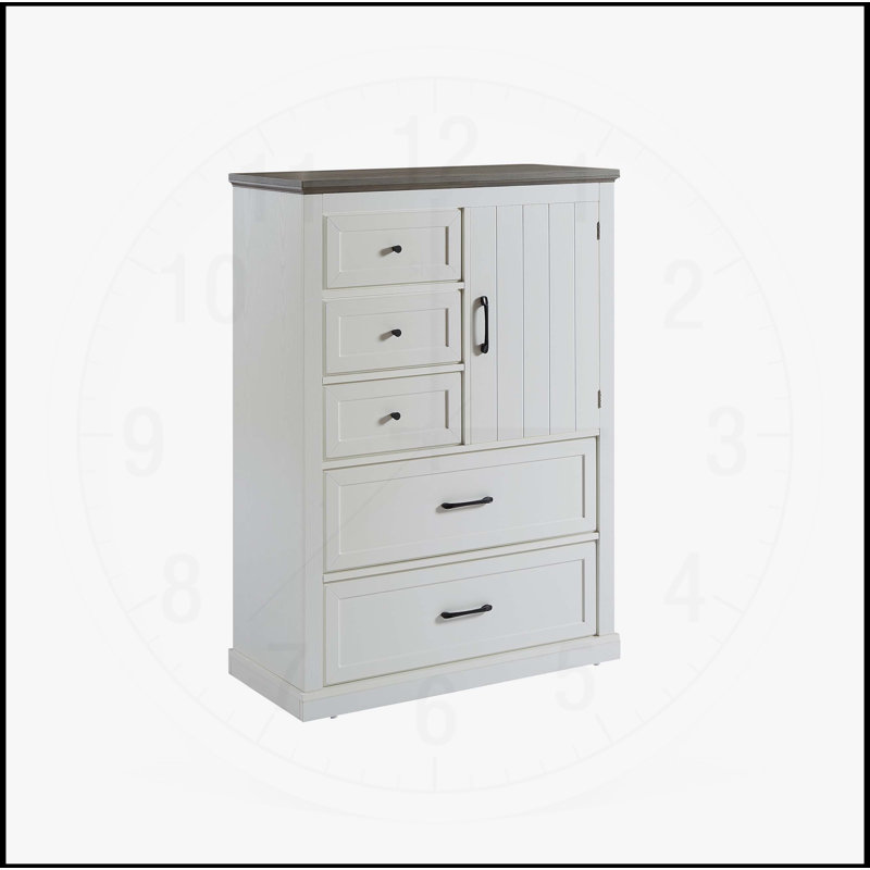 Commode polyvalente rustique pour la chambre à coucher et au-delà, améliorant le rangement et l'organisation.