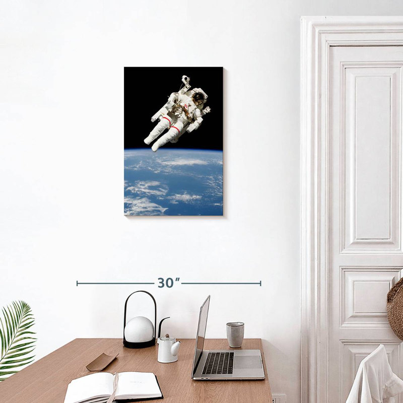 Oberle NASA Space Mission I, 24" H x 16" W