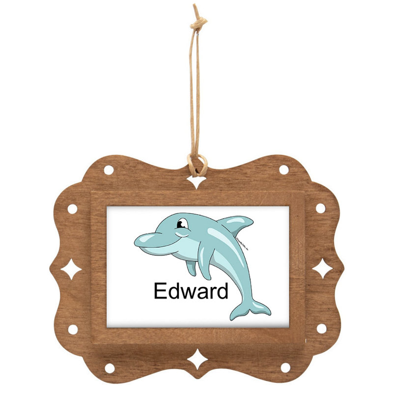 Personalized Dolphin Key Chain
