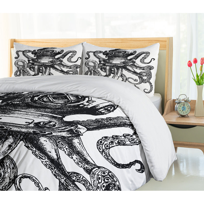 No Duvet Cover, California King Duvet Cover + 2 Standard Shams
