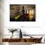Raisins et vin sur toile-1968365717