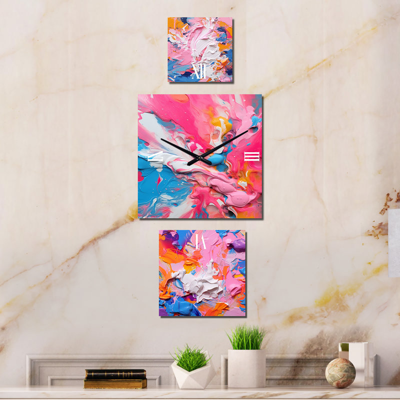 Mahalick Metal Wall Clock