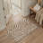 Albertslund Zebra Stripe Machine Washable Area Rug-258313828