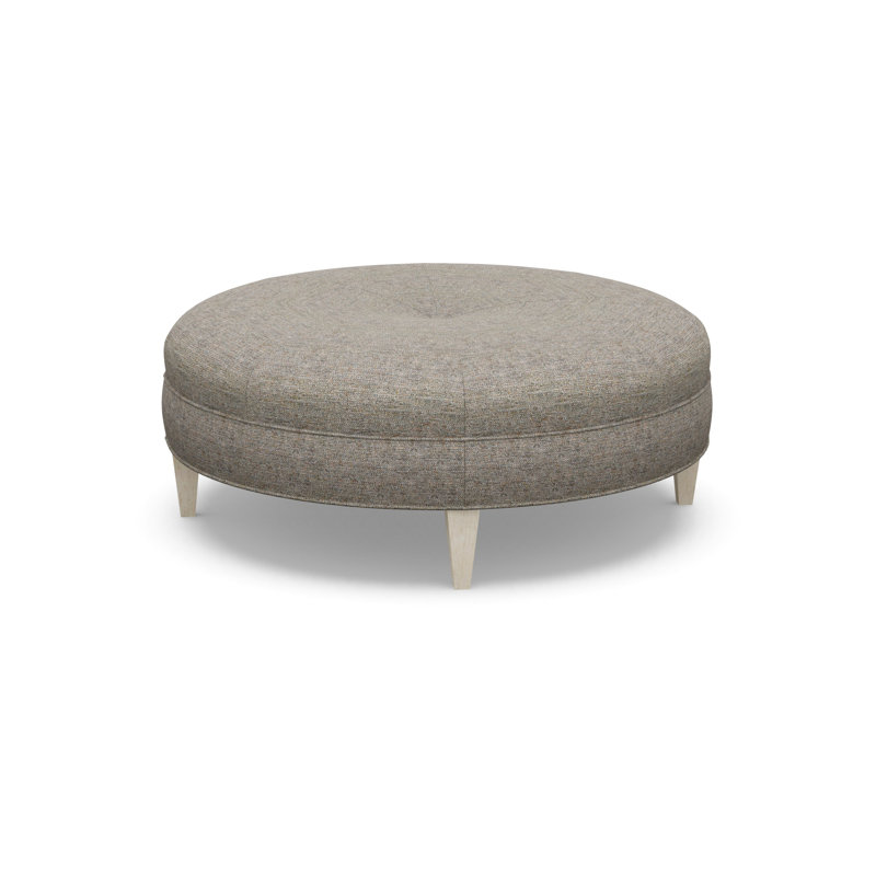 Round Ottoman, 2243-80, Sandstone