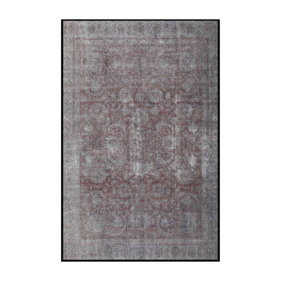 Tapis traditionnel gris / brun Ambudkar