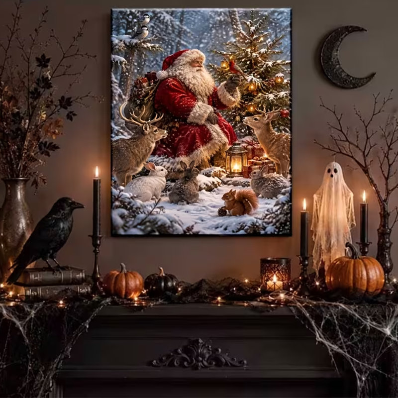 1 Piece Wrapped Canvas Wall Art