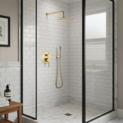 Robinet de douche avec valve brute