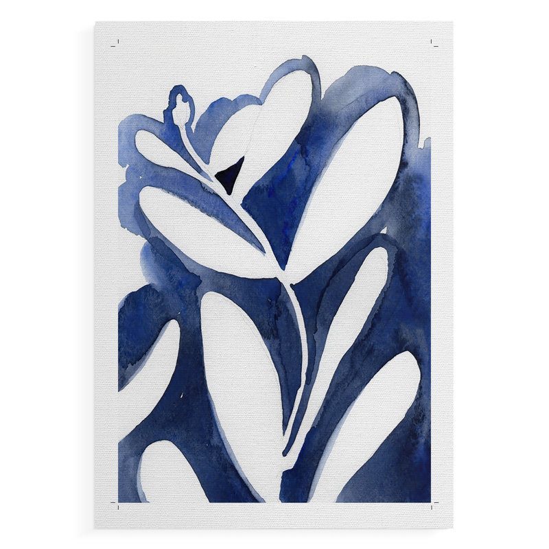 Bleu eucalyptus I - impression sur toile seulement - non encadré, H 18 po x l 12 po