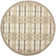 Martha Stewart Hand Tufted Wool/Viscose Plaid Rug in Sharkey Gray
