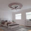 Ensemble d'anneaux de plafond Hillsborough-87693762-88035949