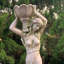 71 po Grande statue portant un pot de fleurs - Keira-1913231429
