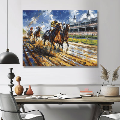 Marlyin - Horse Racing Wall Art