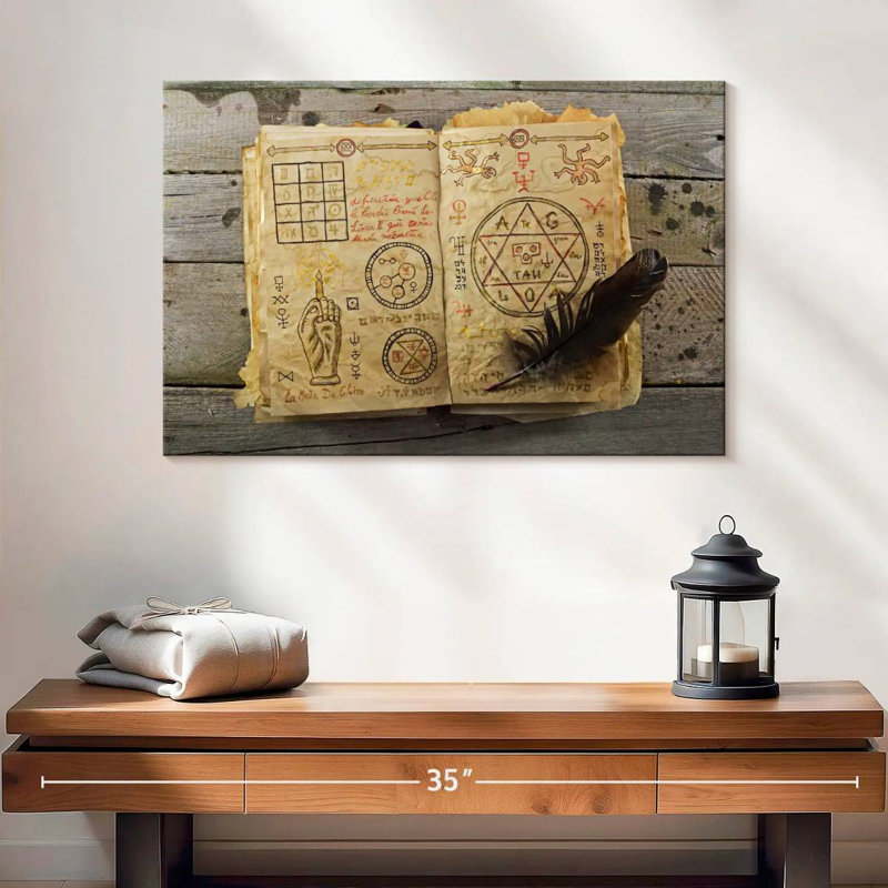 Kelan Wiccan, 16" H x 24" W