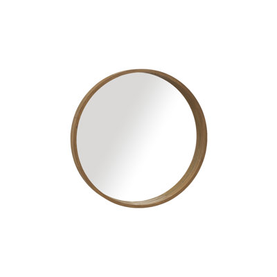 Capri Solid And Engineered Wood Flat Wall Mirror