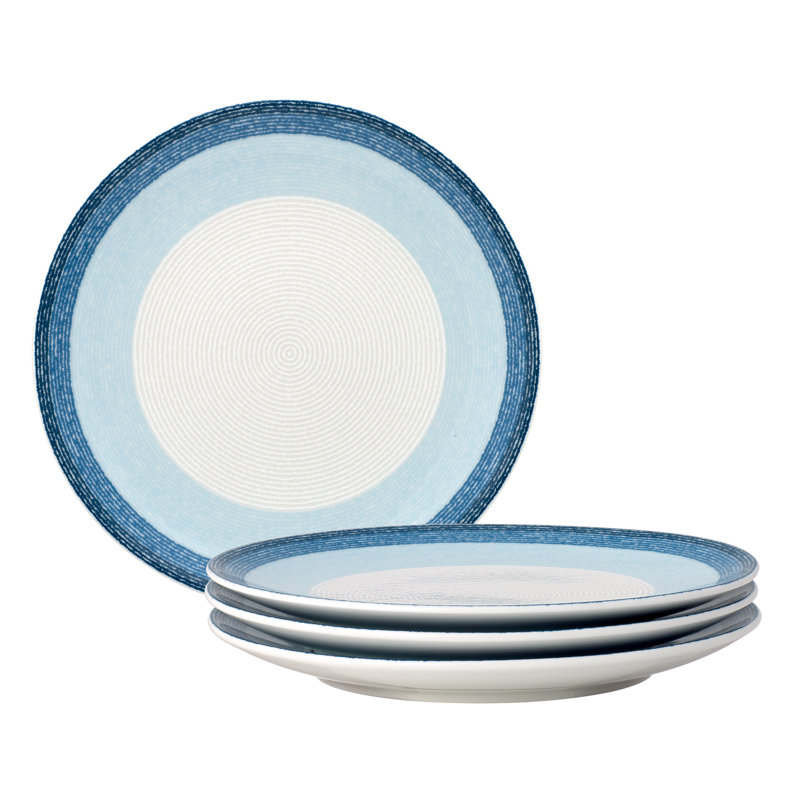 Assiettes à salade de 8 1/4 po Noritake, Ciel