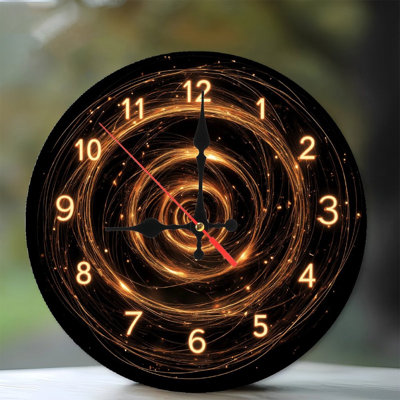 Spiral Glow Clock