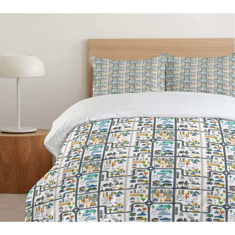 No Duvet Cover, California King Duvet Cover + 2 Standard Shams