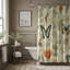Garden Flutter - Rideau de douche Premium-962156234