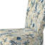 Chaise d'appoint rembourrée bohème et éclectique Sandy