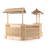 Julius Bamboo Home Bar By RAM Game Room