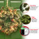 The Holiday Aisle® 24 in. Wintry Pine Wreath with LED Lights