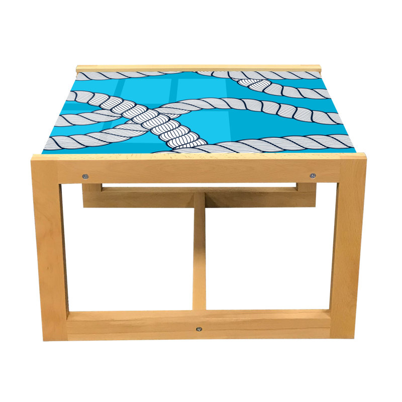 Jamon Trestle Coffee Table, 40cm H x 46.5cm W x 62cm D