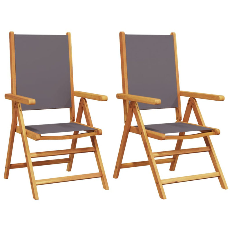 Edmunds Patio Dining Accent Chair, Anthracite