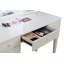 Ensemble de coiffeuse en miroir avec lumière DEL, ensemble de coiffeuse de chambre à coucher pour chambre / salle de maquillage, bureau de travail pour femme, ensemble de mobilier pour fille-256584906