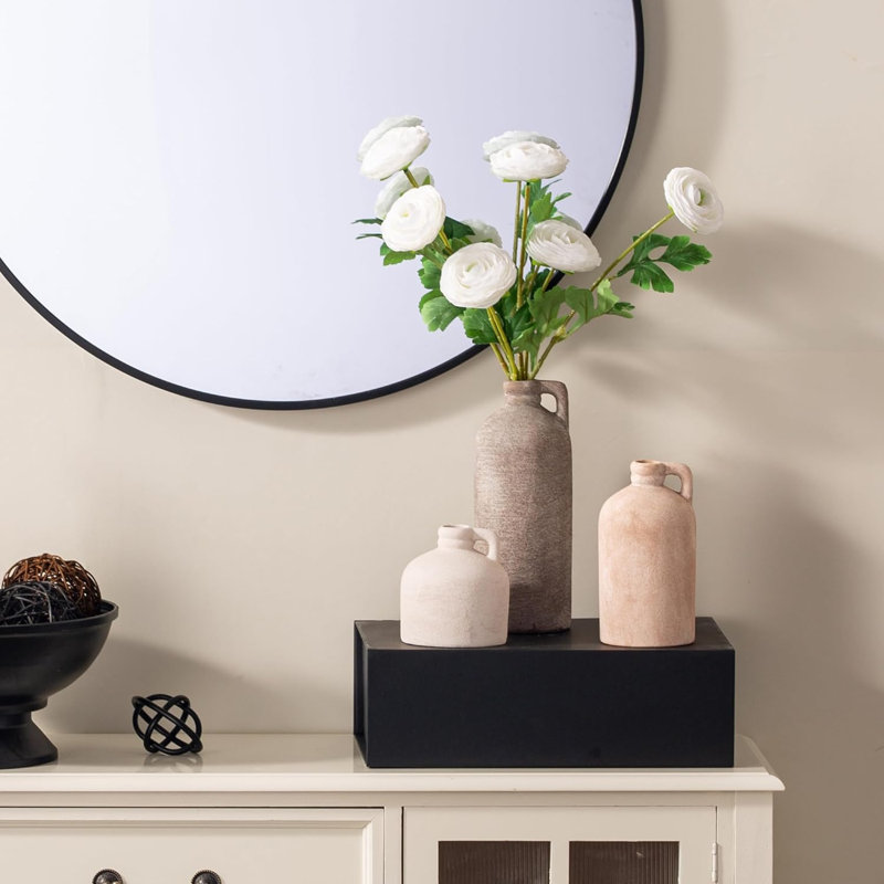 Ensemble de 3 vases en céramique