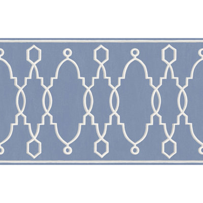Parterre Geometric Wallpaper Border