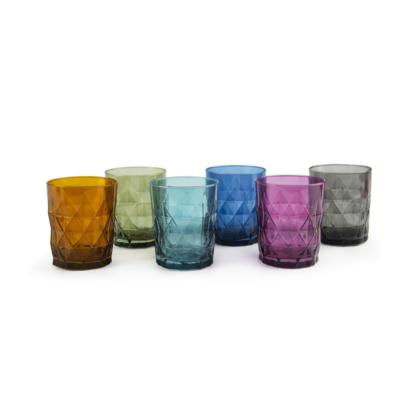 Excelsa Luxor Set Of 6 Glasses Multicolor