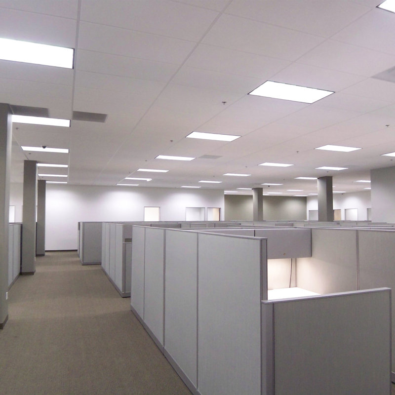 Dimmable Rectangle Flat Panel Ceiling Light, 4
