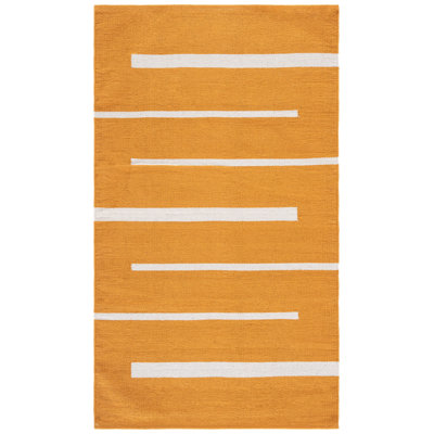 Estivalis Hand Woven Cotton Striped Rug