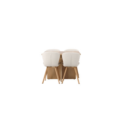 Cisneros 4 - Person Dining Set