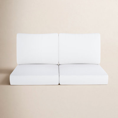 Sunbrella® Outdoor Loveseat Seat / Back Cushion