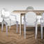Chaise d'appoint empilable Kahlea