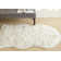 Baer Solid Colour Faux Sheepskin Hand Woven Area Rug