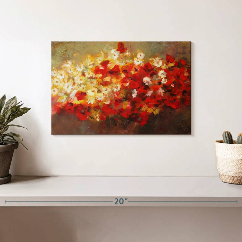 Bouquet de fleurs Harnek, H 8 po x l 12 po
