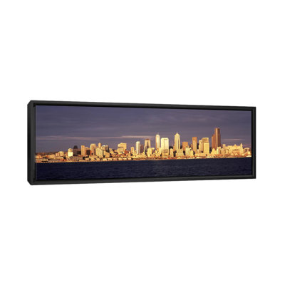 " City Viewed From Alki Beach, Seattle, King County, Washington State, USA 2010 #2 " by Panoramic Images