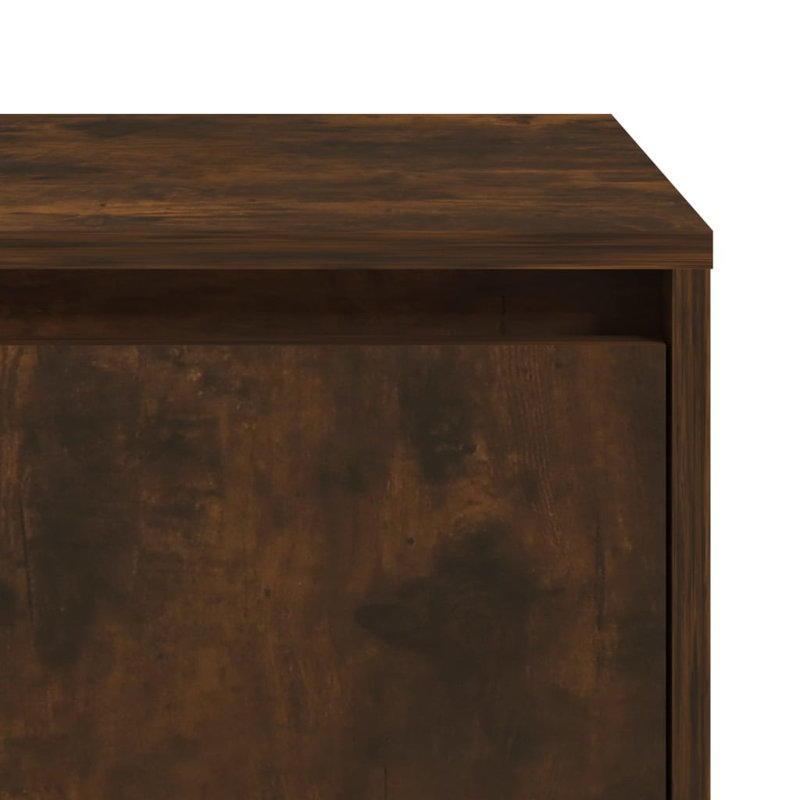 Morden 45cm W Bedside Table, Dark Brown, Set of 2