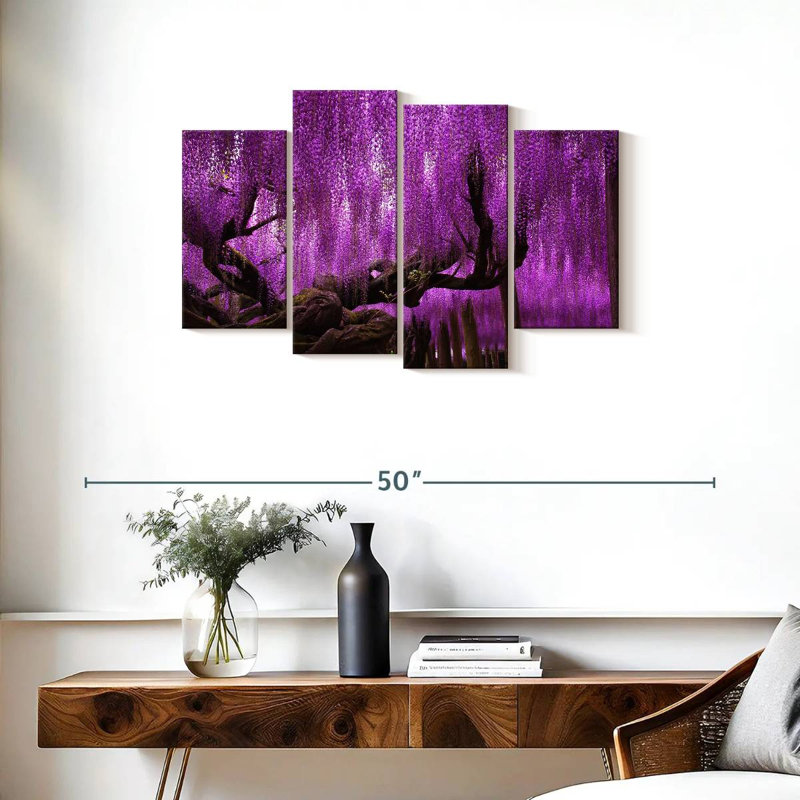 Harnek Wisteria Willow Tree, 22" H x 36" W