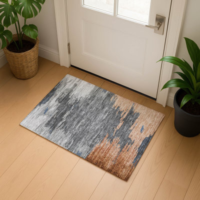 Premium Machine Washable Ansley Abstract Rug