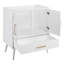 Ensemble de meuble-lavabo simple 30 po avec lavabo encastré rectangulaire Novak-79111882-79111881-93572586