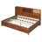 Wooden Full Daybed With Usb Ports & 3 Drawers-438856321-438856326