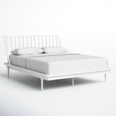 Henline Solid Wood Platform Spindle Bed