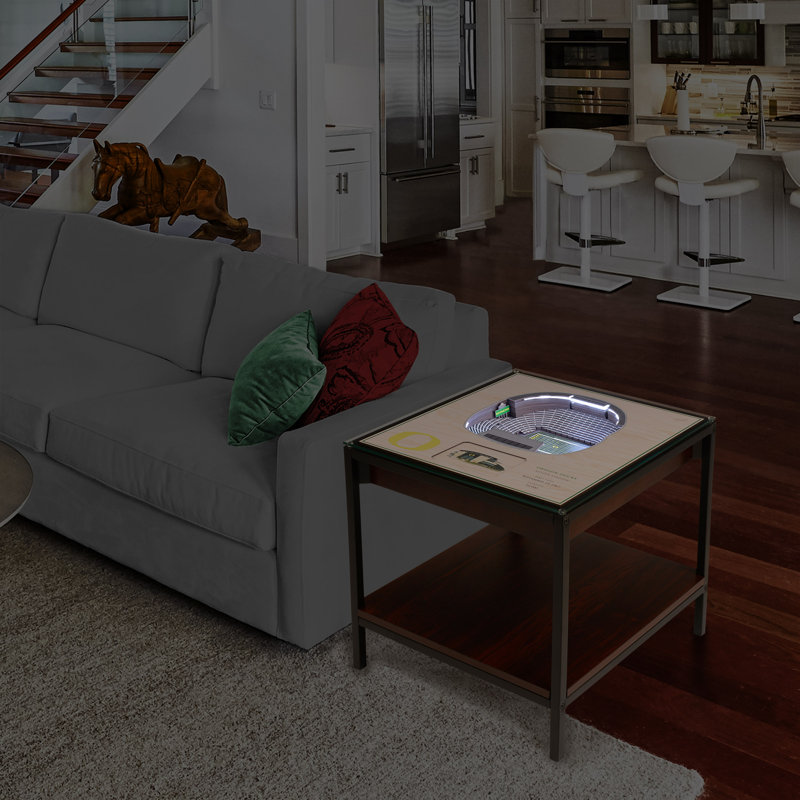 End Table, Oregon Ducks
