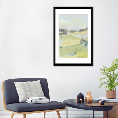 « doux fields i », impression sur toile