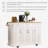 54" Kitchen Island Center with Drop Leaf-1420222008