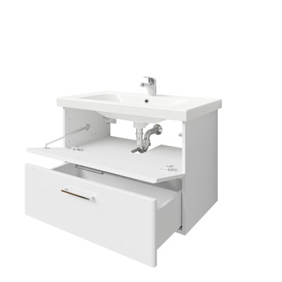 QuickSet 316 Wall Mounted Single Vanity Unit